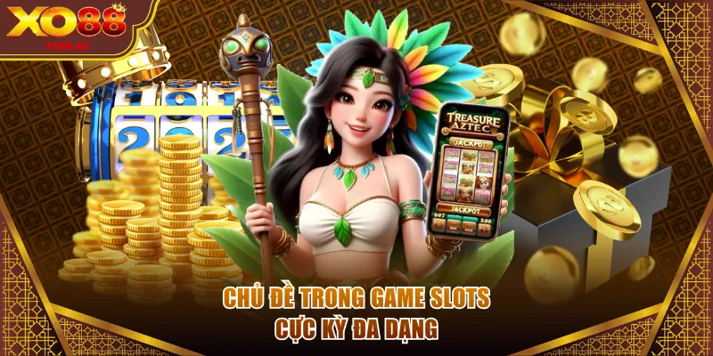 Chủ đề trong game slots cực kỳ đa dạng